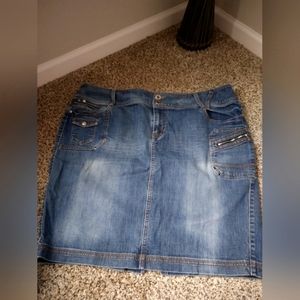 Lane Bryant Jean Skirt- Sz. 22